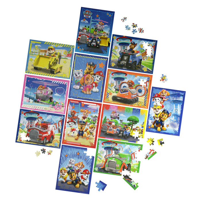 PAW Patrol Houten Puzzel, 12st.