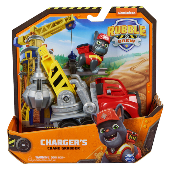 PAW Patrol Rubble en Crew - Kraanwagen Charger