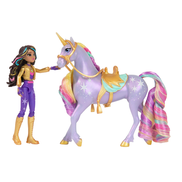 Unicorn Academy - Poupée Sophia et Licorne Wildstar, 11,5 cm