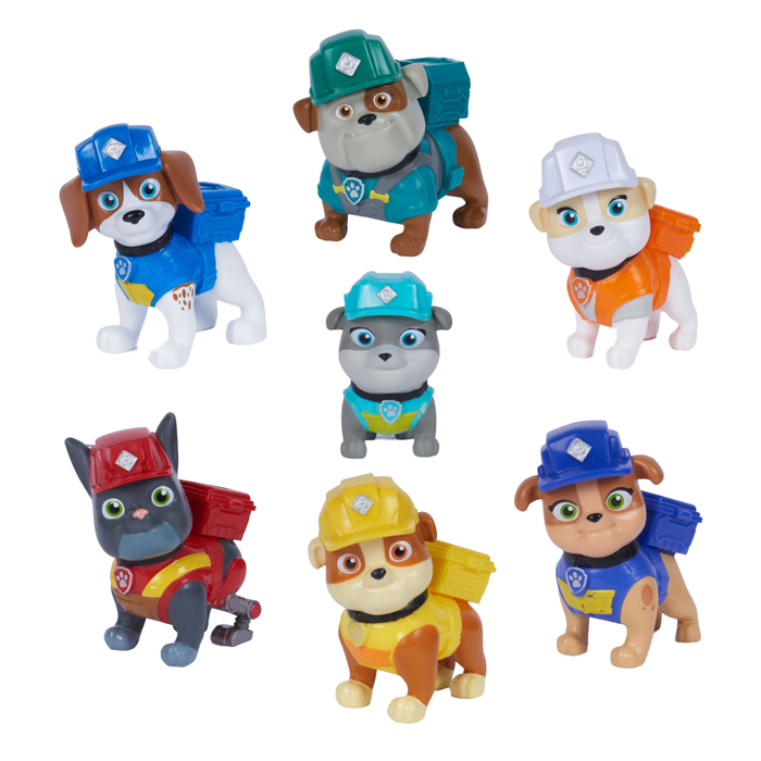 PAW Patrol Rubble and Crew, 7.