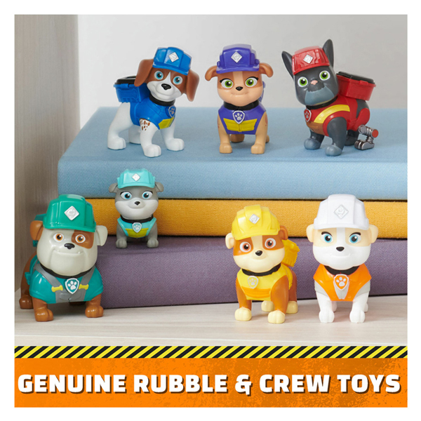 PAW Patrol Rubble and Crew, 7.