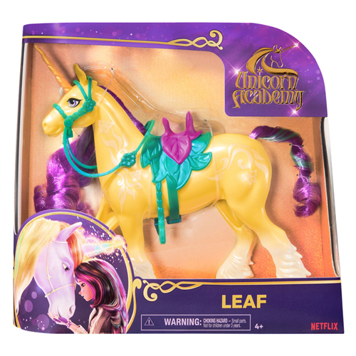 Unicorn Academy – Einhornblatt-Spielfigur, 28 cm