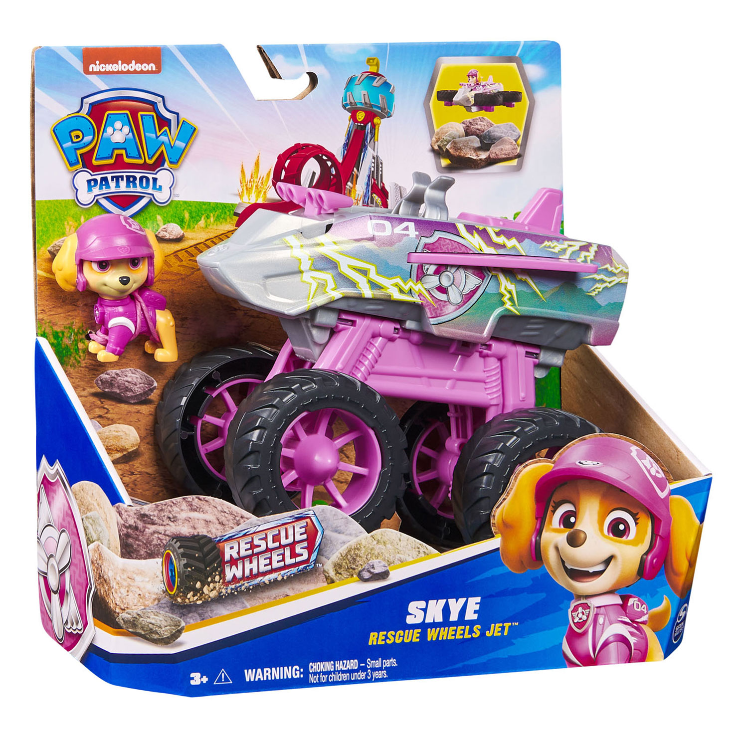 PAW Patrol Rettungsfahrzeug mit Rädern – Skye