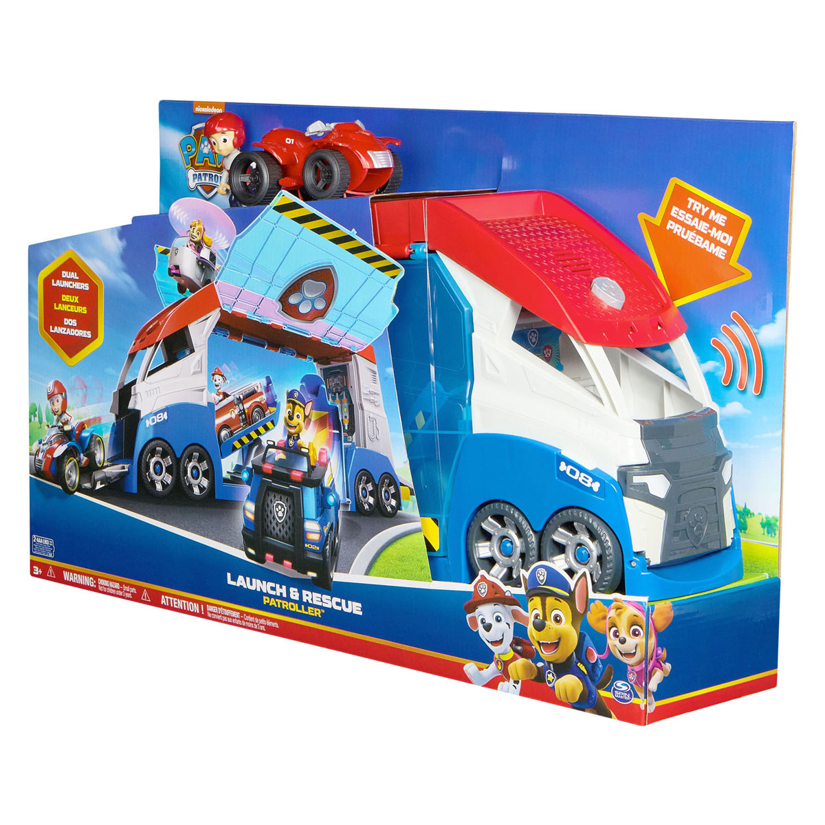 PAW Patrol Launce & Rescue Patroller Vrachtwagen