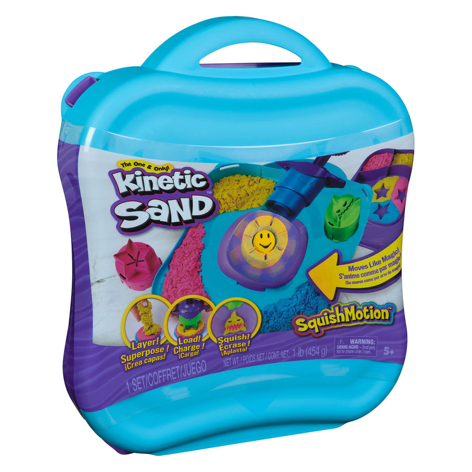 Kinetic Sand SquishMotion Spielset zur Schmuckherstellung