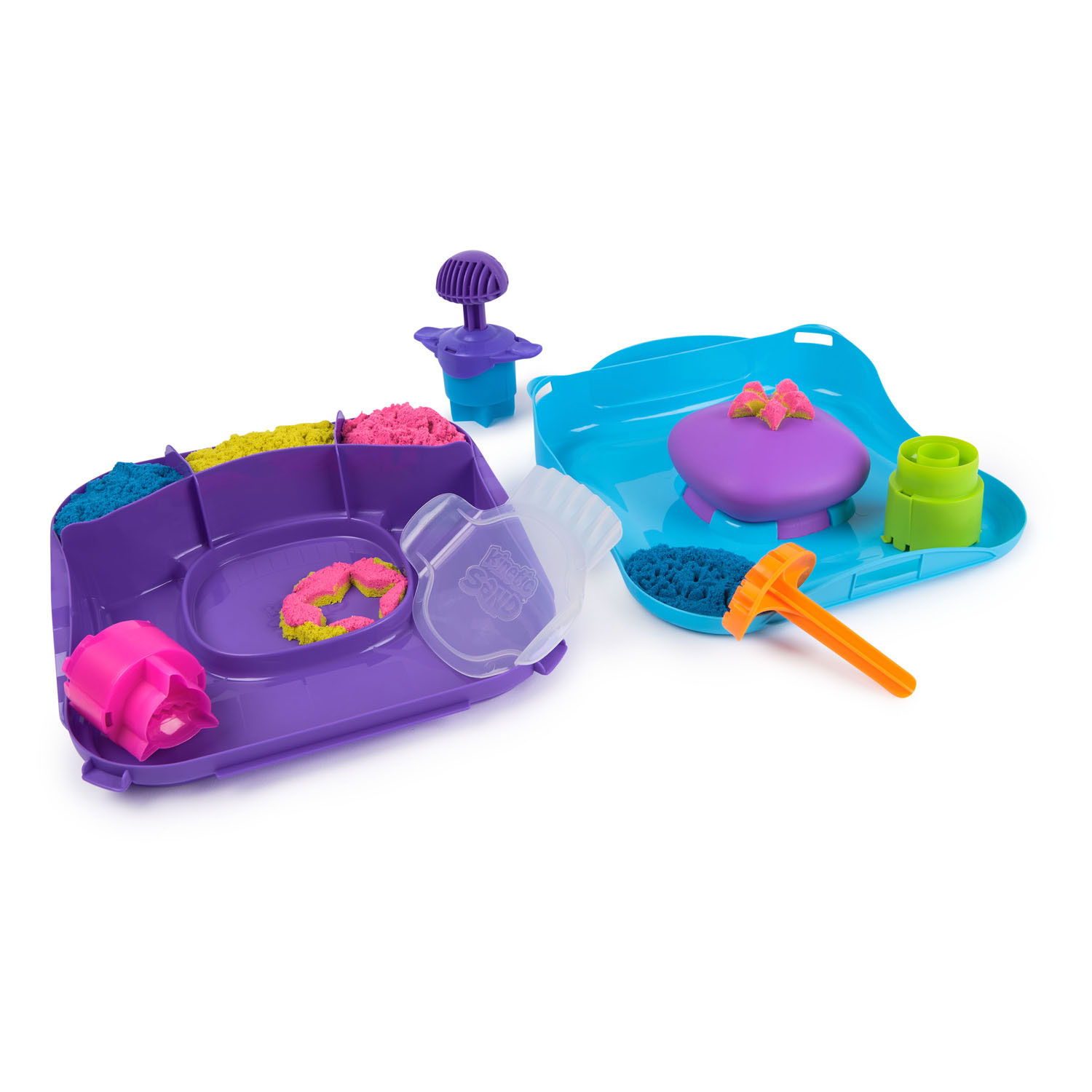 Kinetic Sand SquishMotion Spielset zur Schmuckherstellung