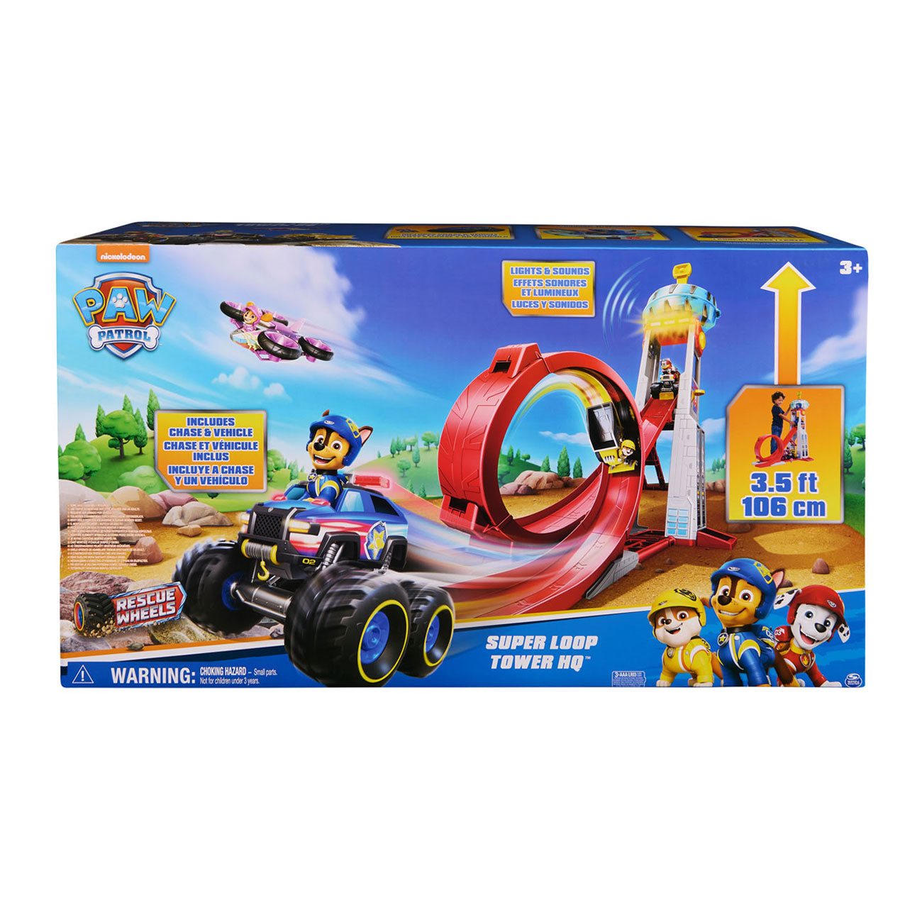 PAW Patrol Rescue Wheels Voertuig - Hoofdkwartier Toren