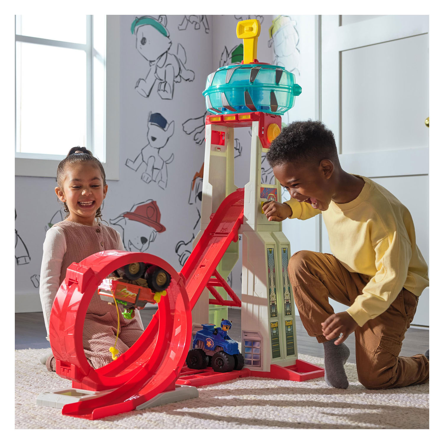 PAW Patrol Rescue Wheels Voertuig - Hoofdkwartier Toren