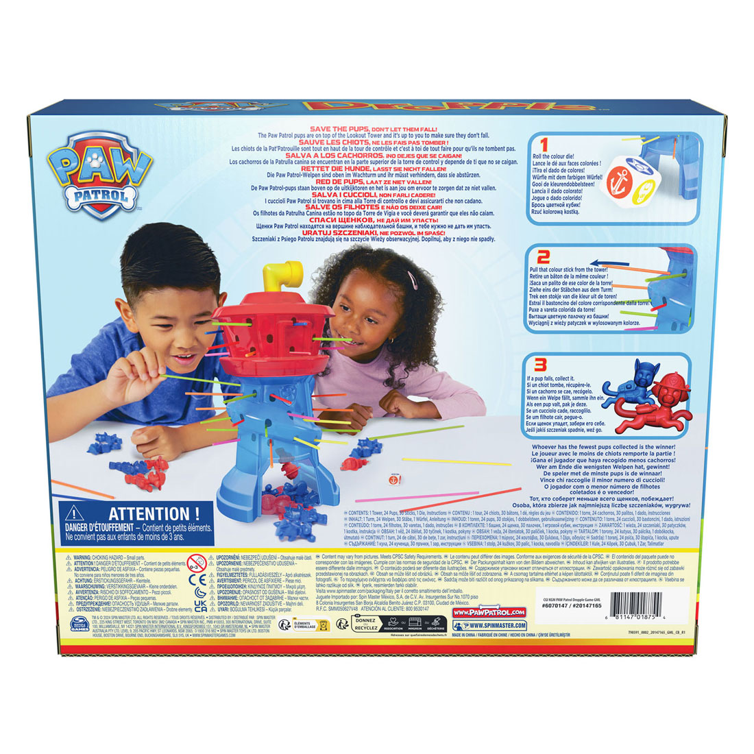 Jeu d'enfant Pat' Patrouille Dropple