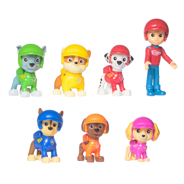 PAW Patrol Rescue Wheels Spielfiguren, 7-tlg.