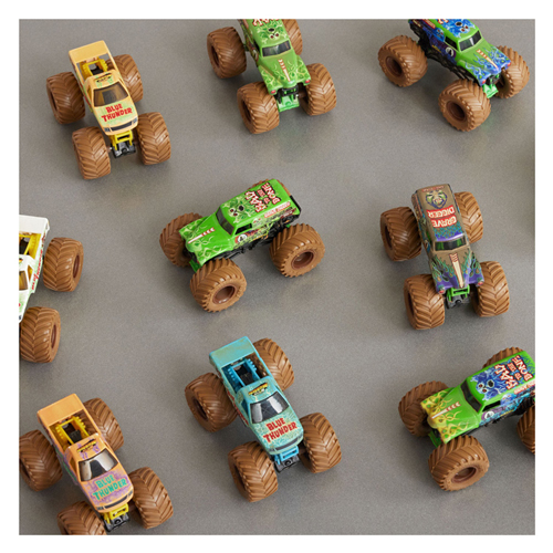 Monster Jam 1:64 Mystery Mudders Fahrzeug, 1er-Pack