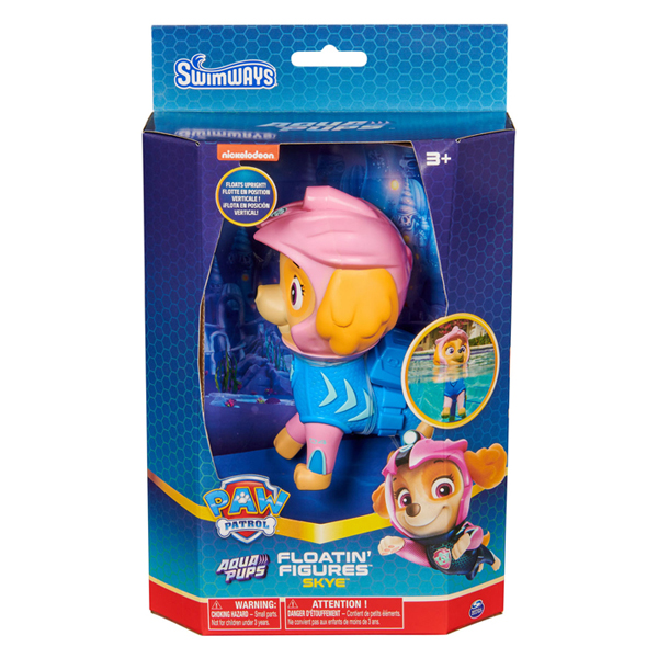 Figurine flottante SwimWays Pat' Patrouille - Skye