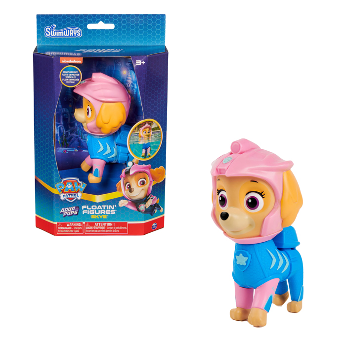 Figurine flottante SwimWays Pat' Patrouille - Skye