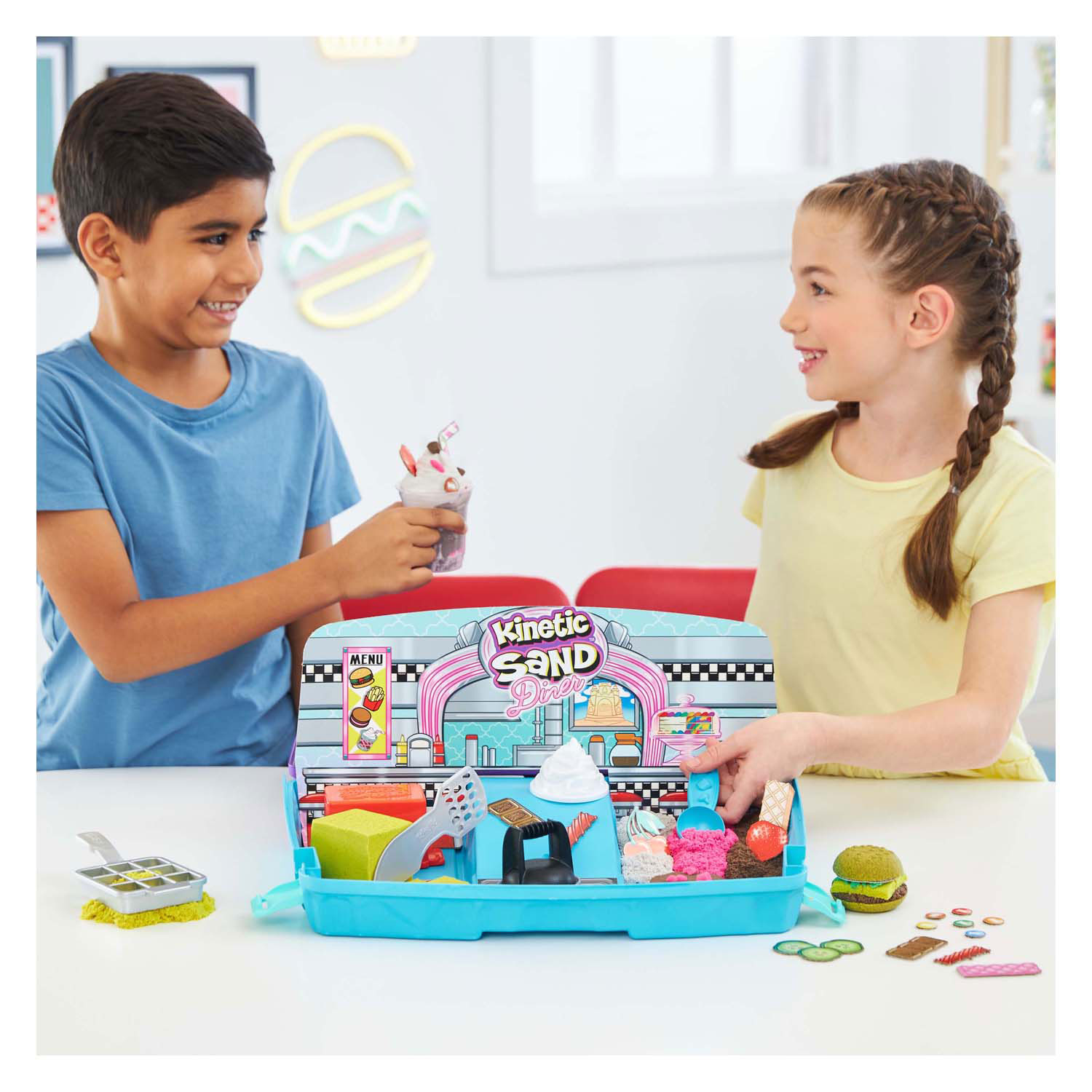 Kinetic Sand Snackbar Speelset