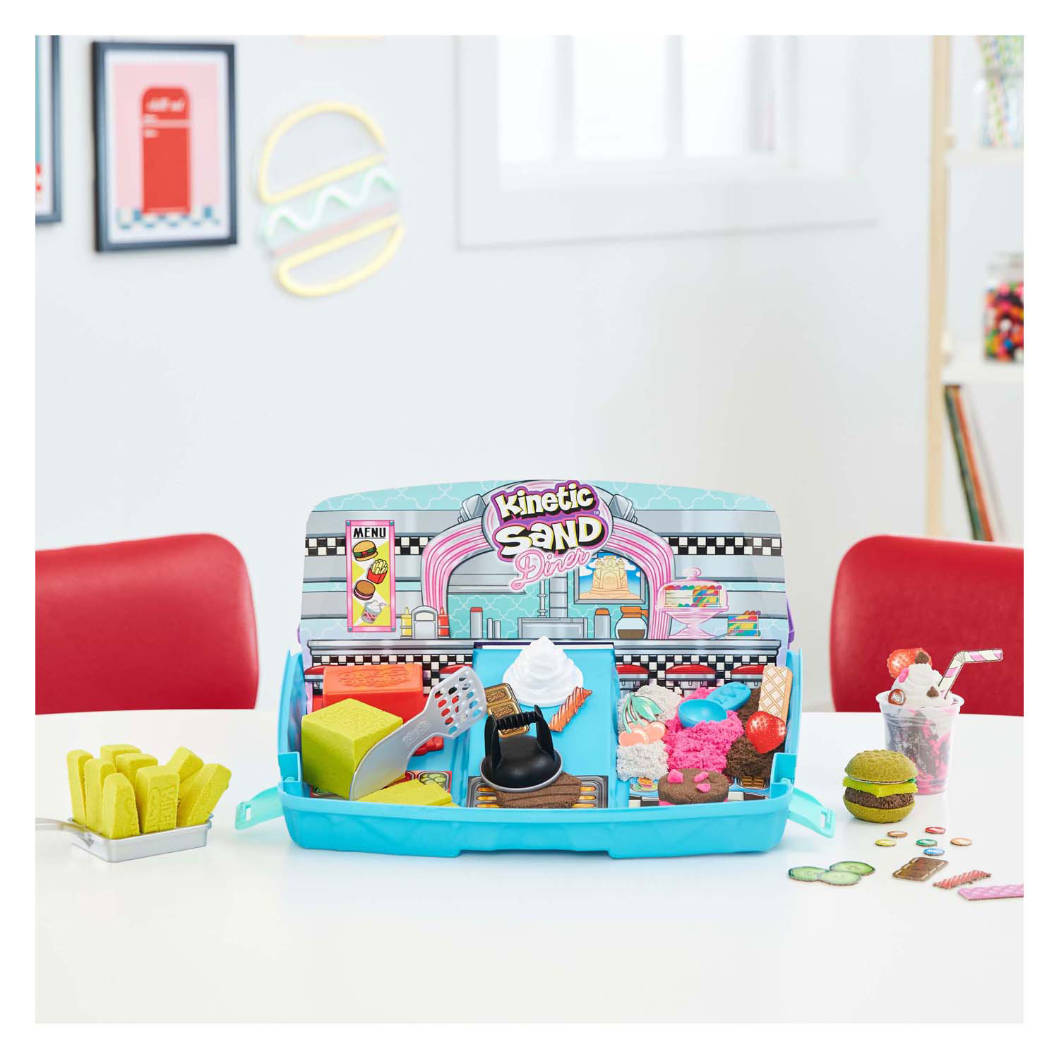 Kinetic Sand Snackbar Speelset