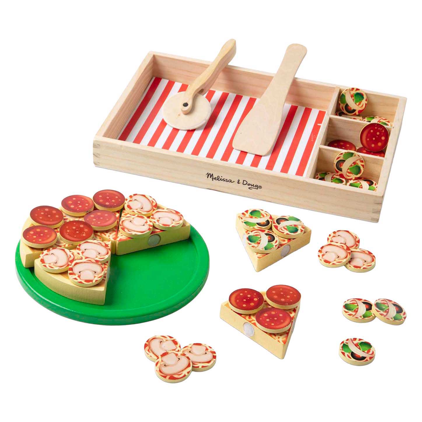 Houten Pizza Party - 36dlg.