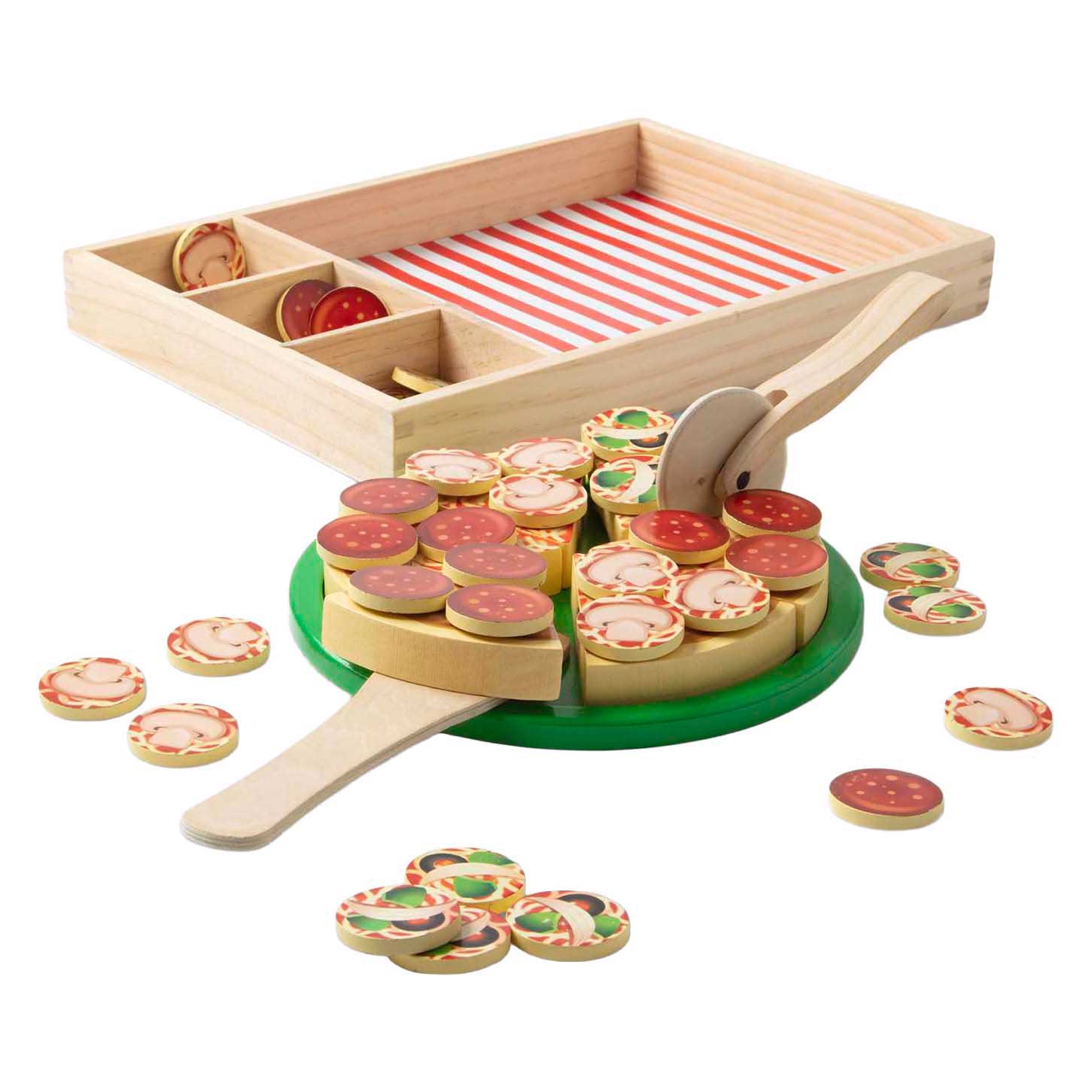 Houten Pizza Party - 36dlg.