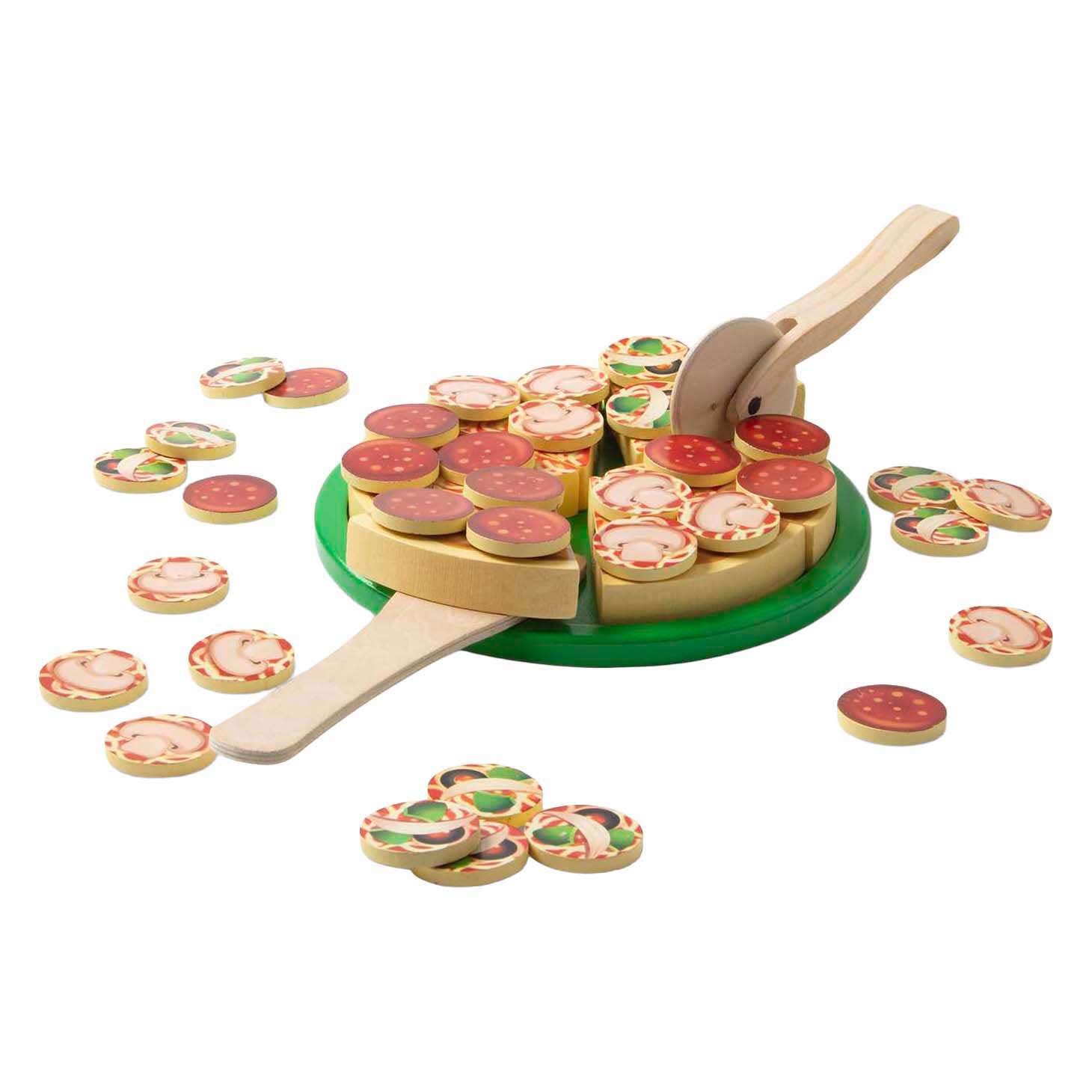 Houten Pizza Party - 36dlg.