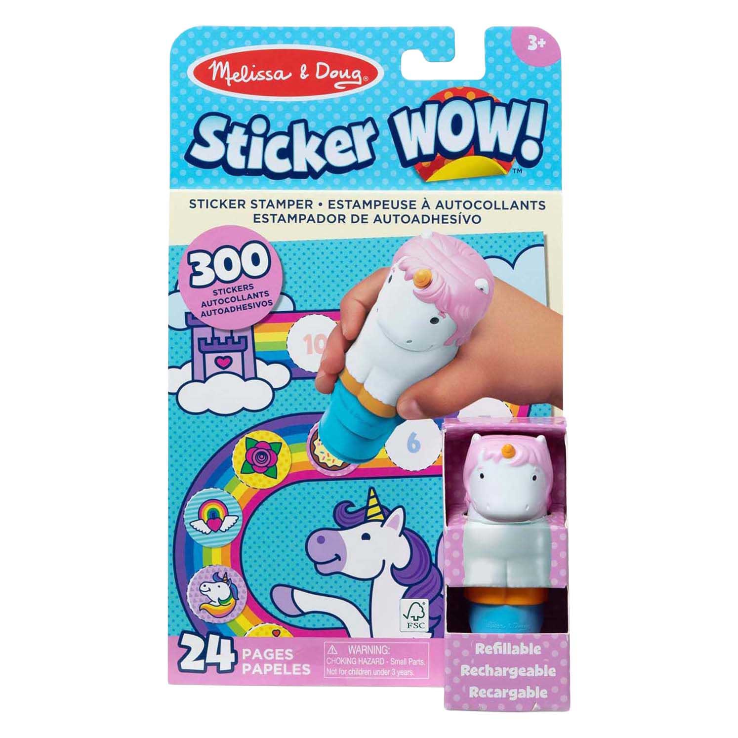 Sticker Wow! - Eenhoorn - 300 Stickers