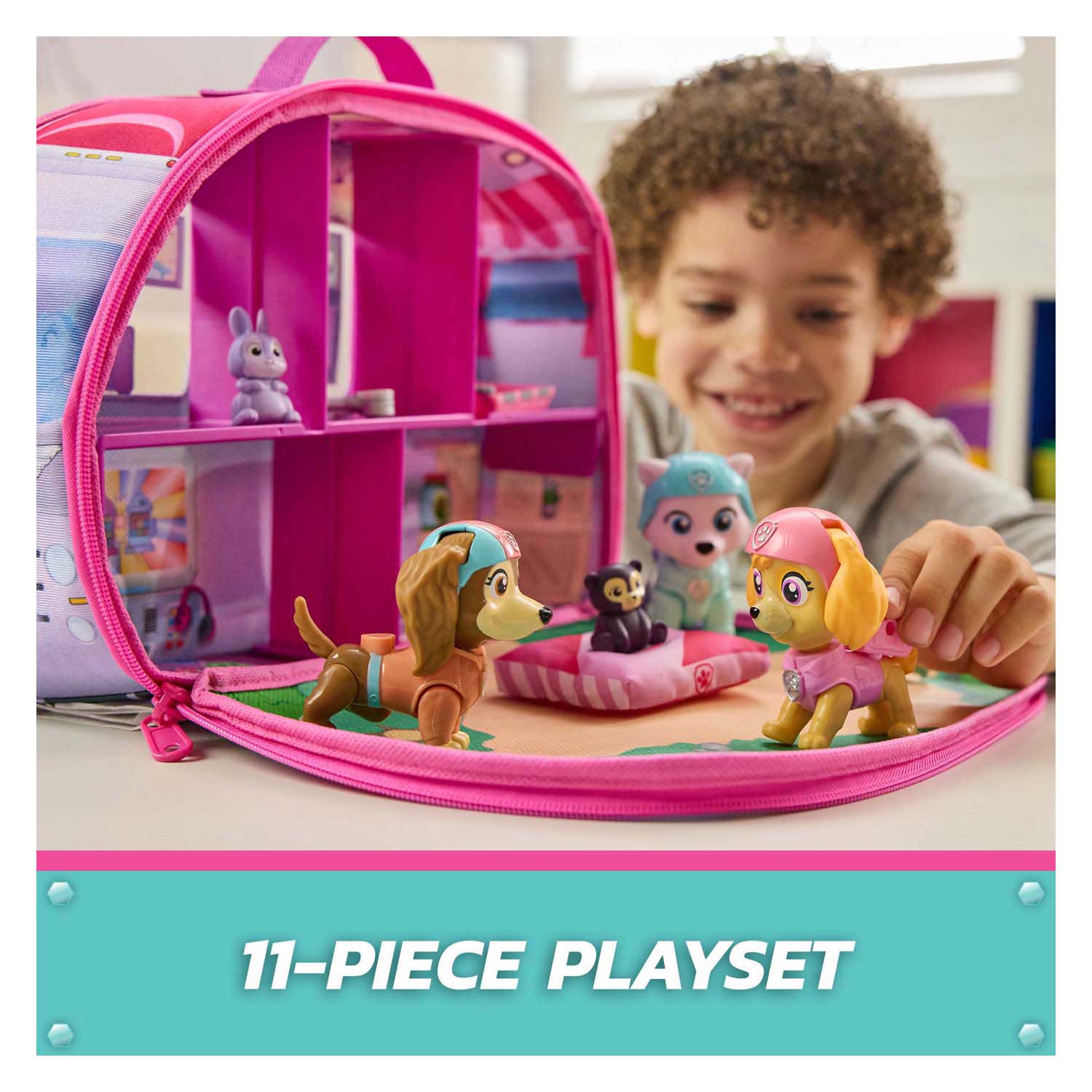 PAW Patrol - Skye's Wereld Deluxe Figuren in Camper