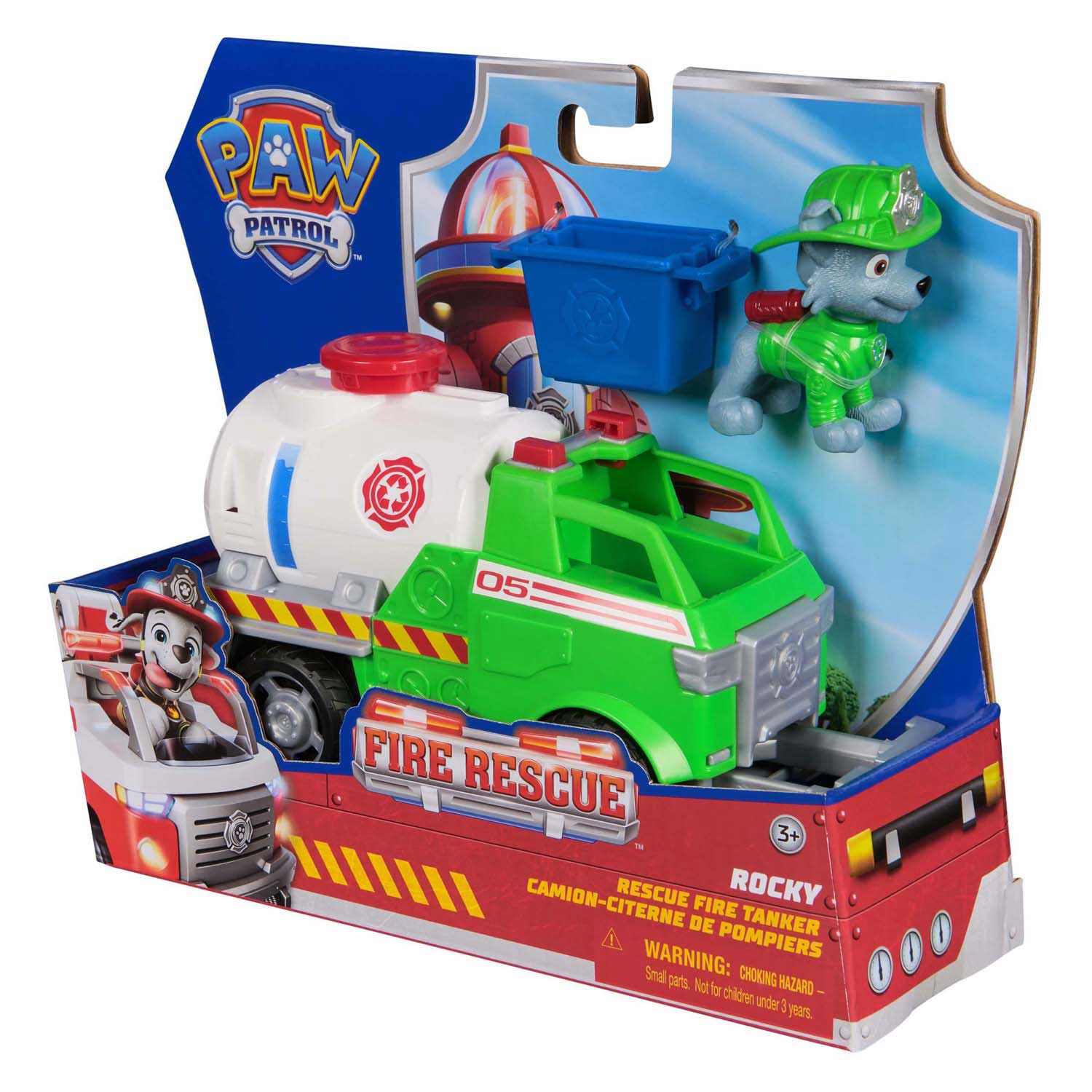 PAW Patrol Fire Rescue Voertuig - Rocky