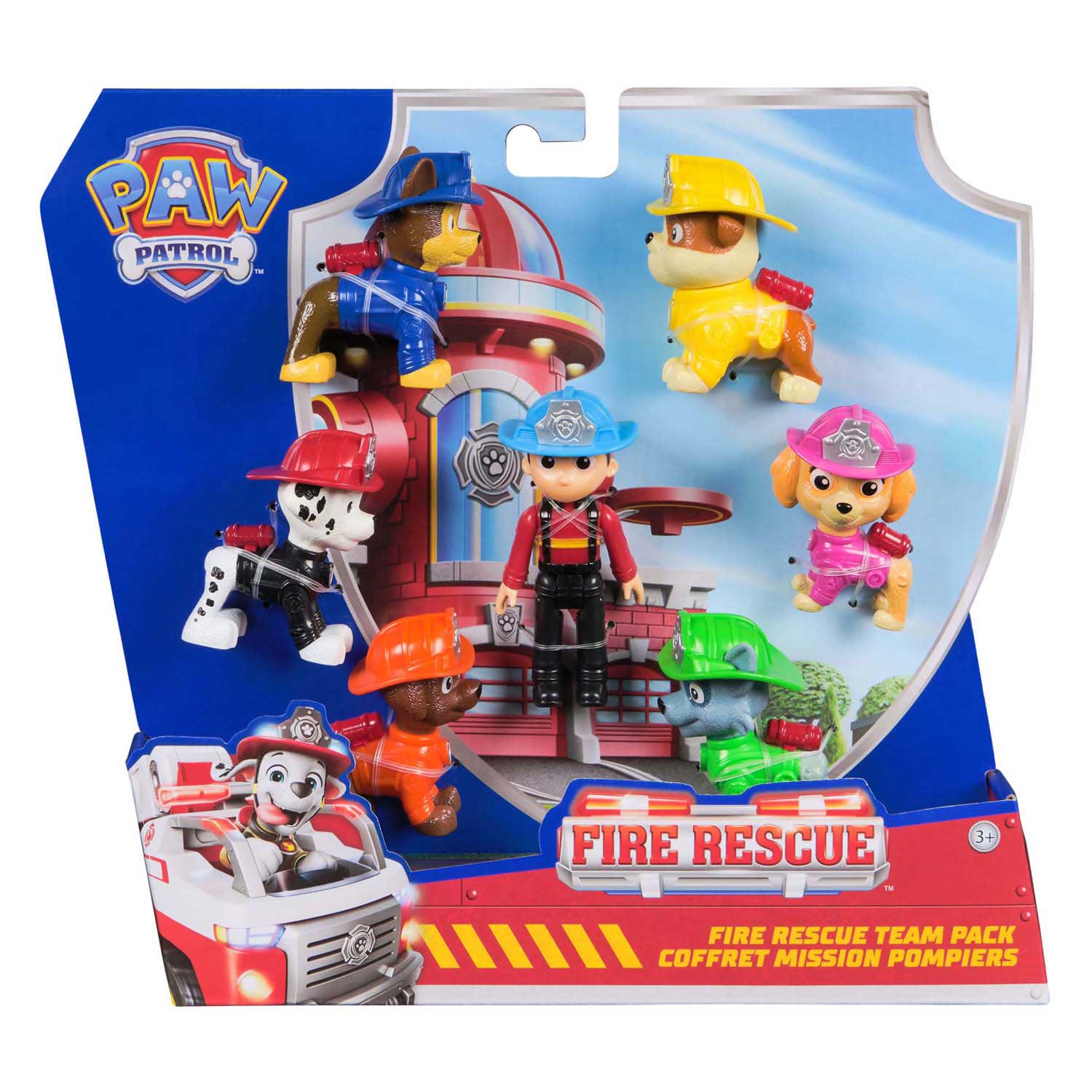 Coffret cadeau 7 figurines de la Pat' Patrouille