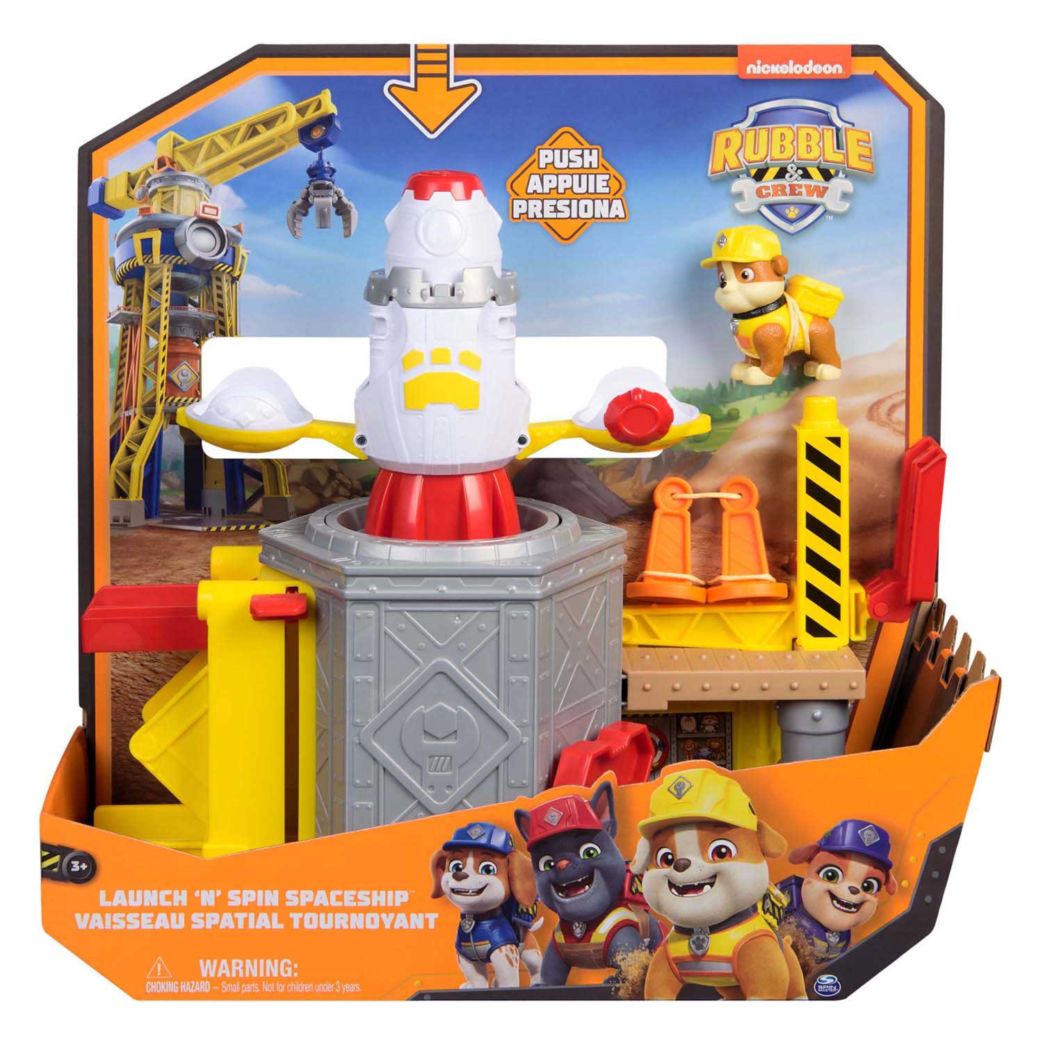 PAW Patrol Rubble en Crew - Rubble's Pretpark Speelset