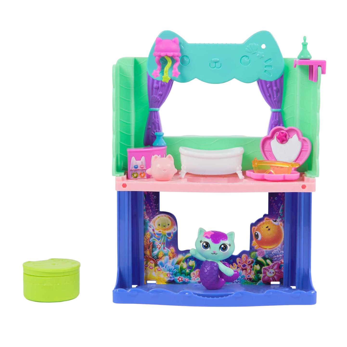 Gabby's Poppenhuis - Meerminkats Badkamer