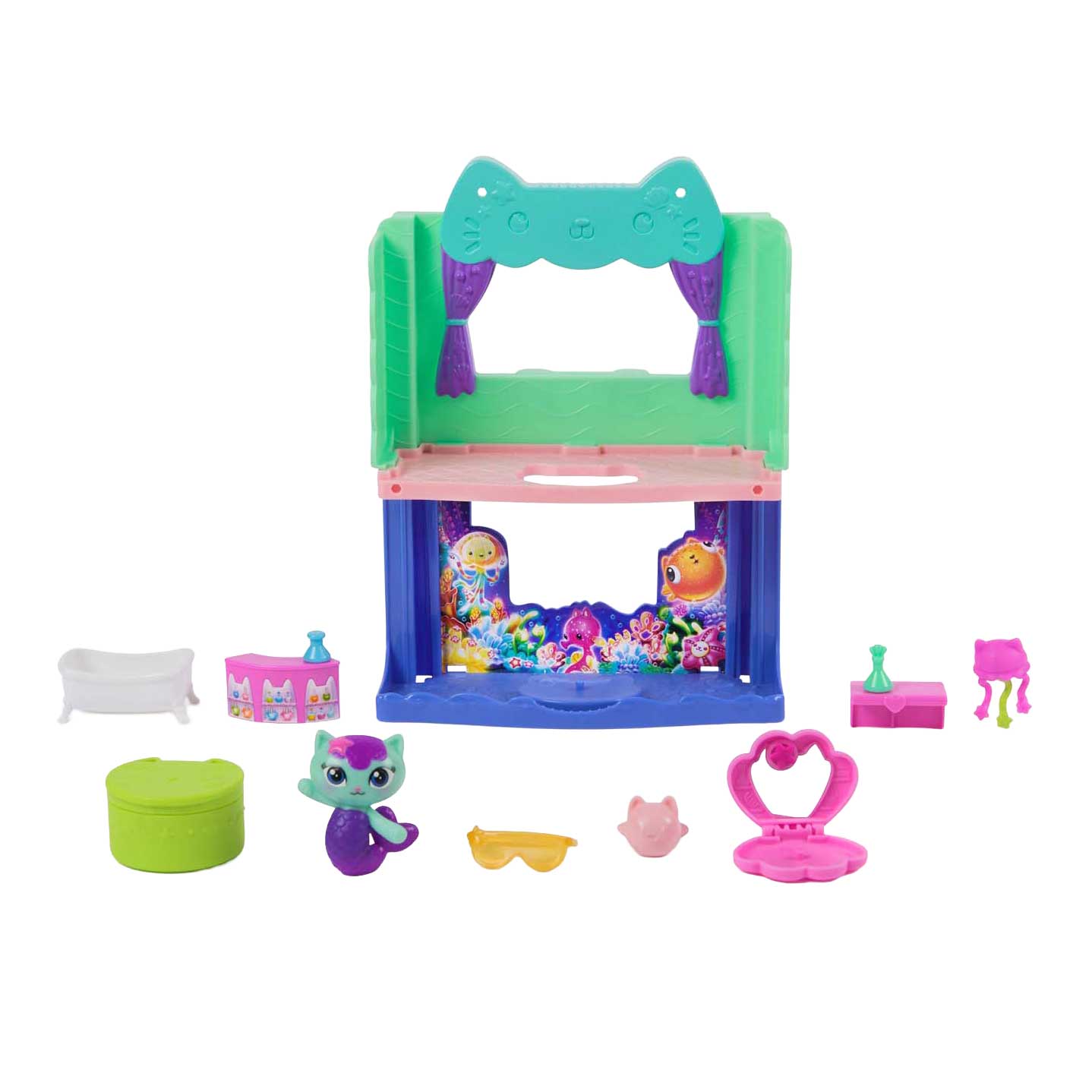 Gabby's Poppenhuis - Meerminkats Badkamer