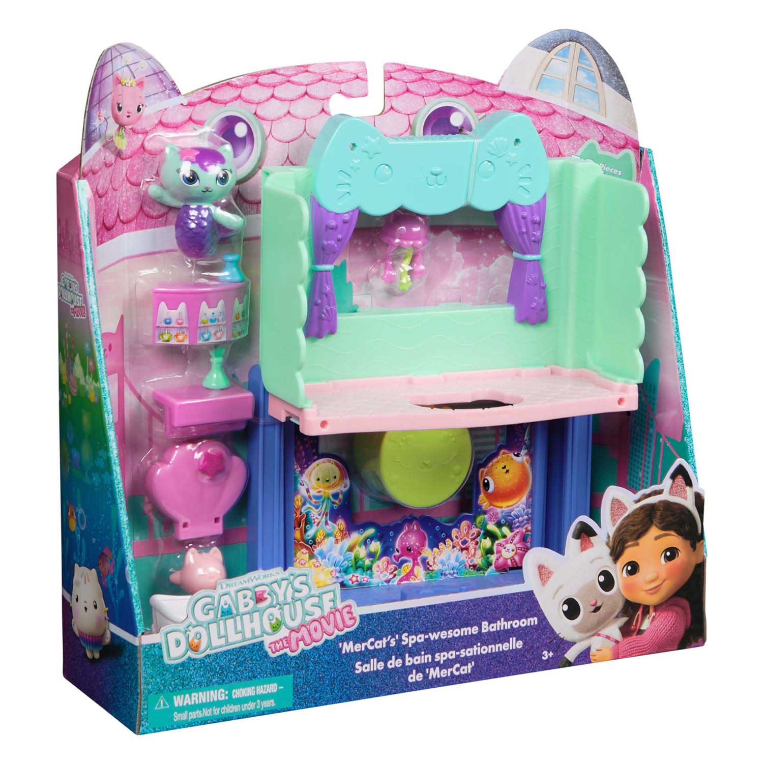 Gabby's Poppenhuis - Meerminkats Badkamer