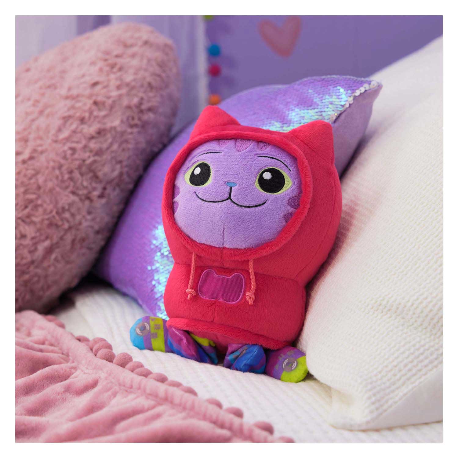 Gabby et la maison magique - Peluche de luxe DJ Catnip