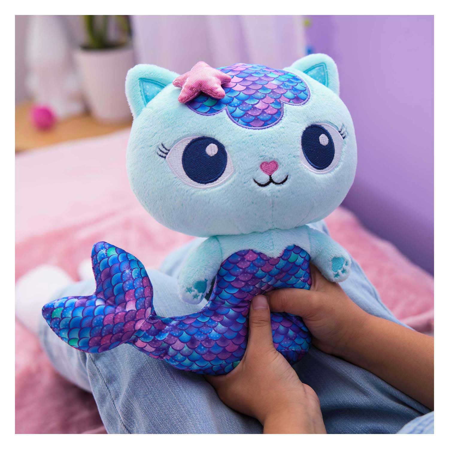 Gabby et la maison magique - Peluche de luxe sirène chat