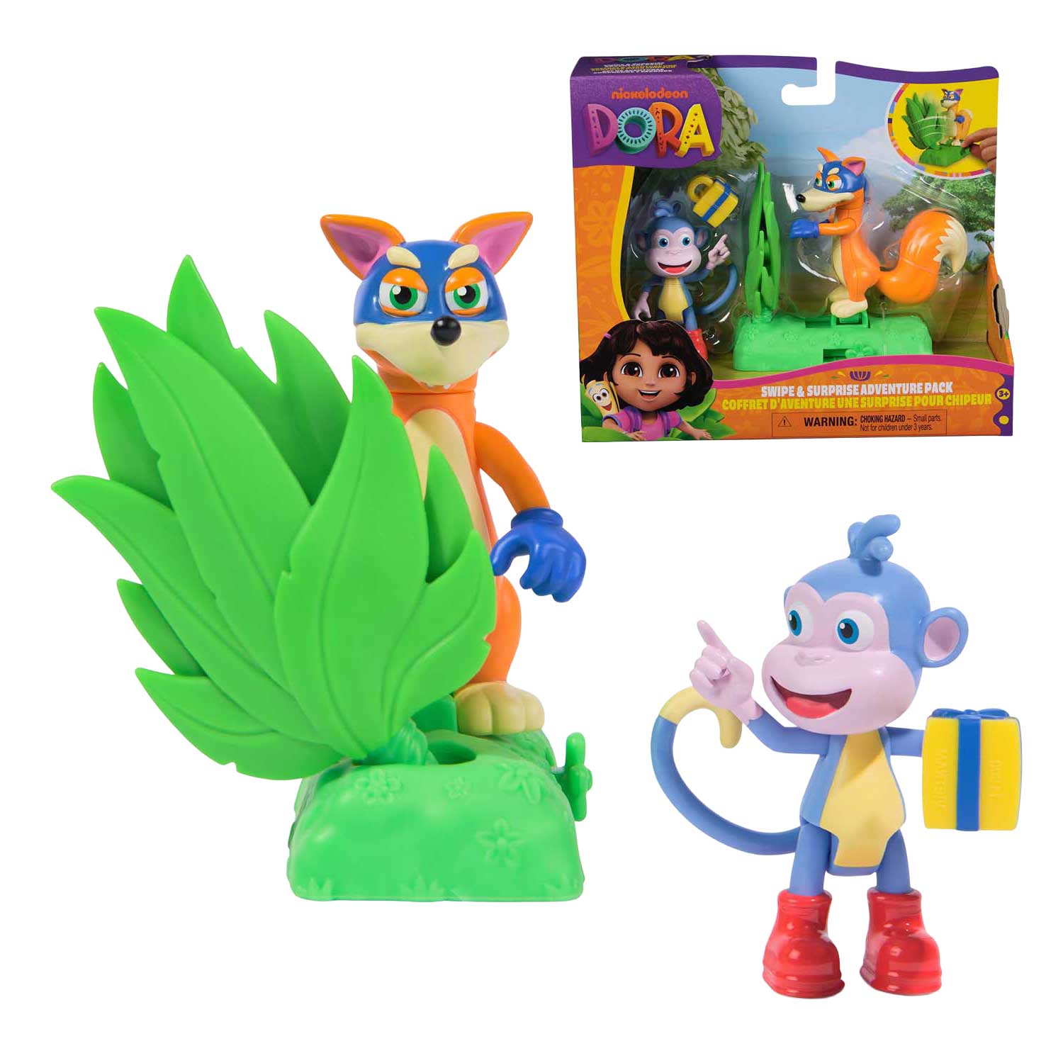 Dora Speelfigurenset - Boots & Zwieber