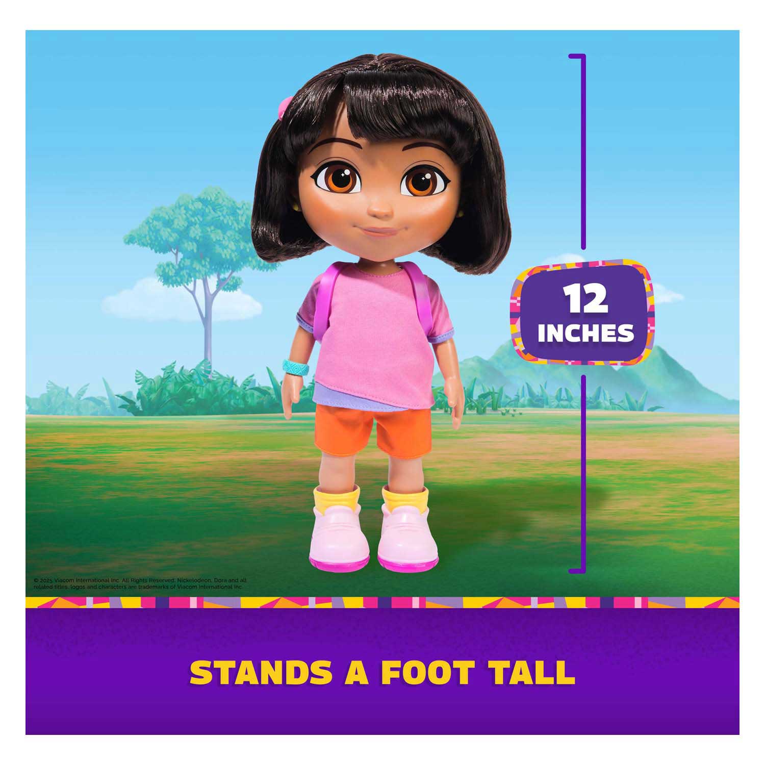 Poupée Dora avec musique et son - 30 cm