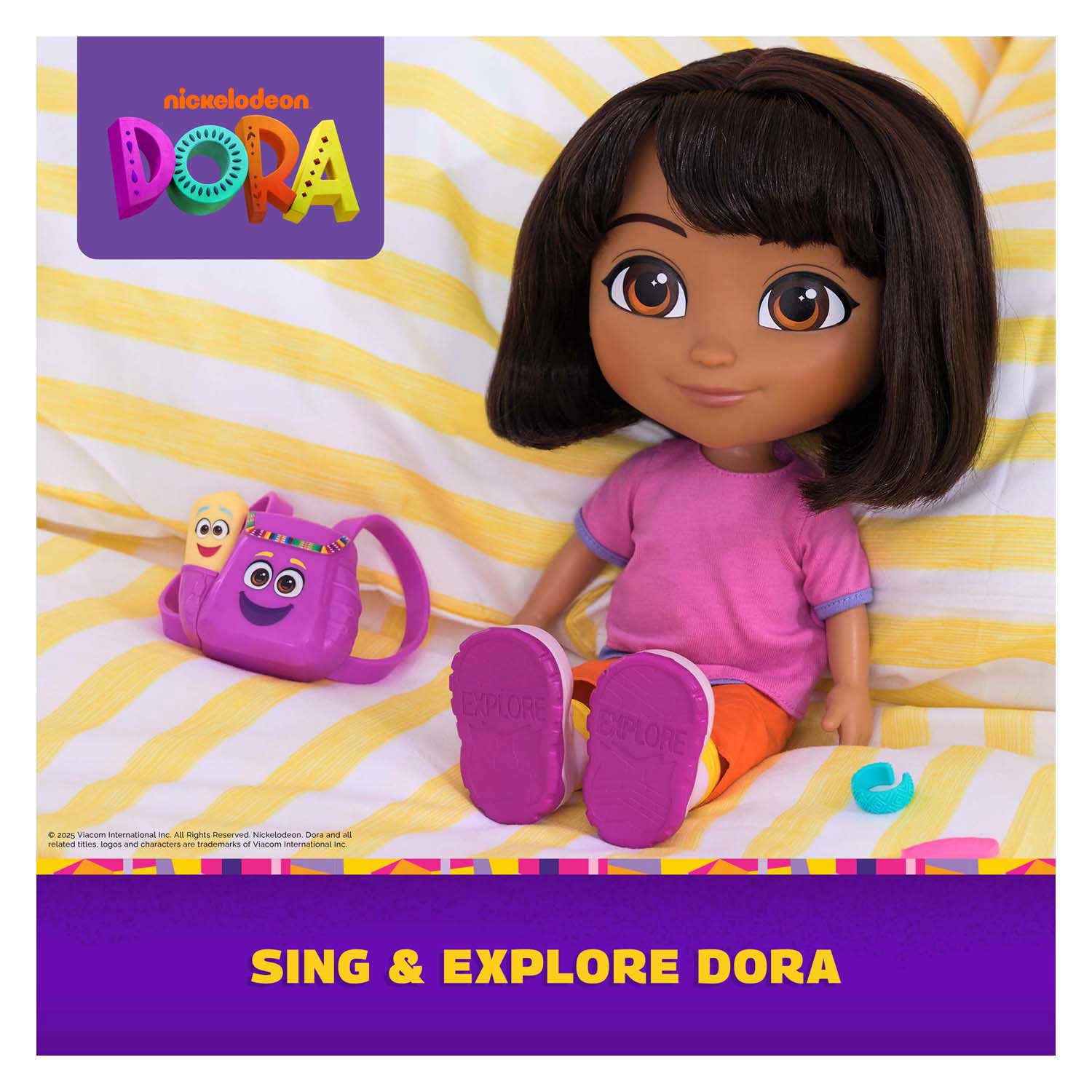 Poupée Dora avec musique et son - 30 cm