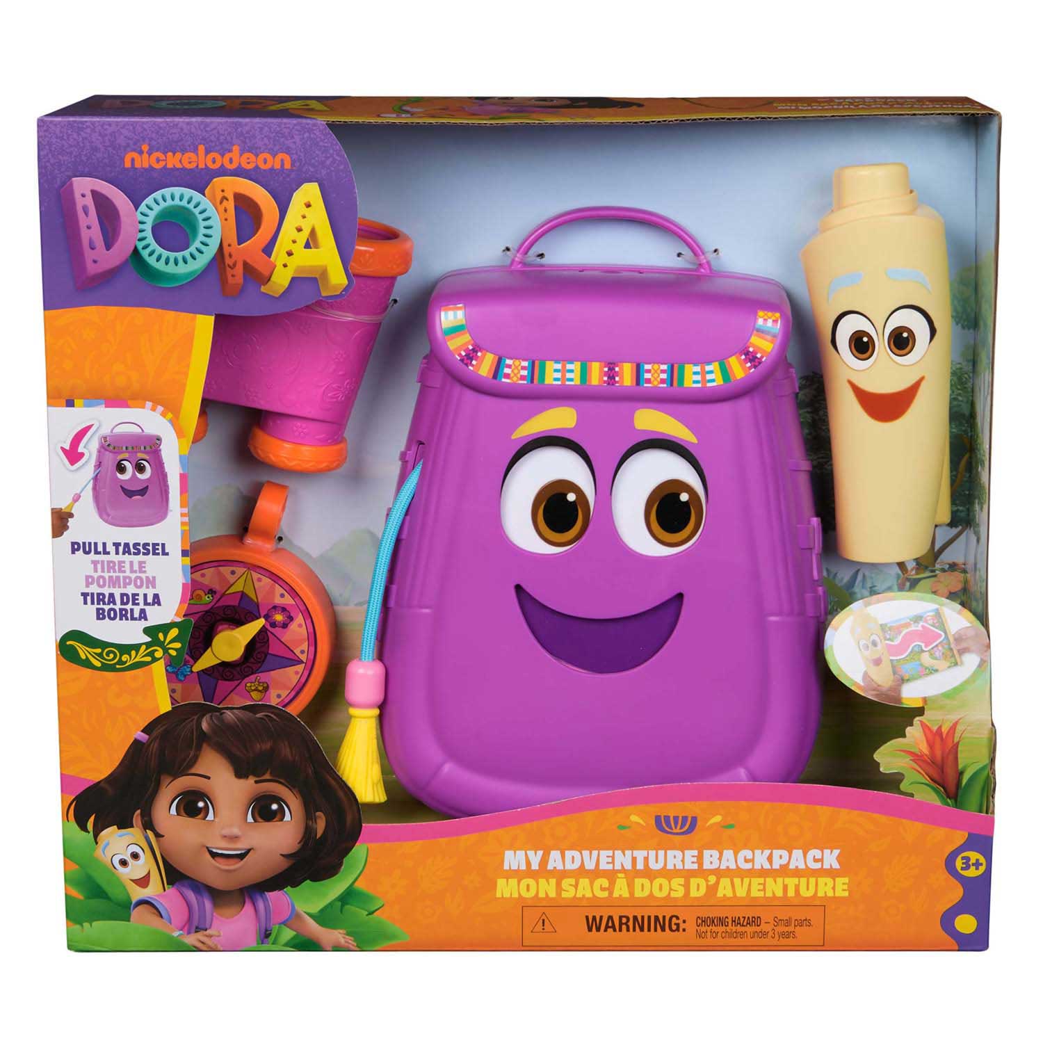 Dora Rugzak met 3 Accessoires