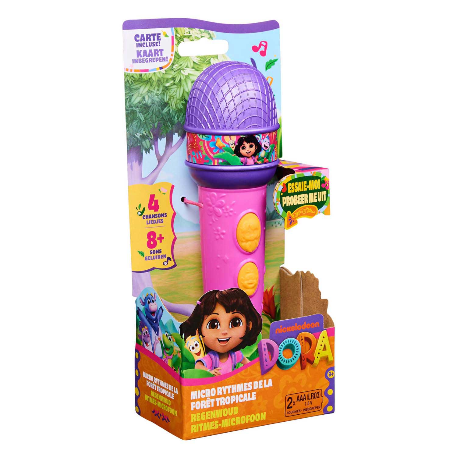 Microphone Dora avec musique et son