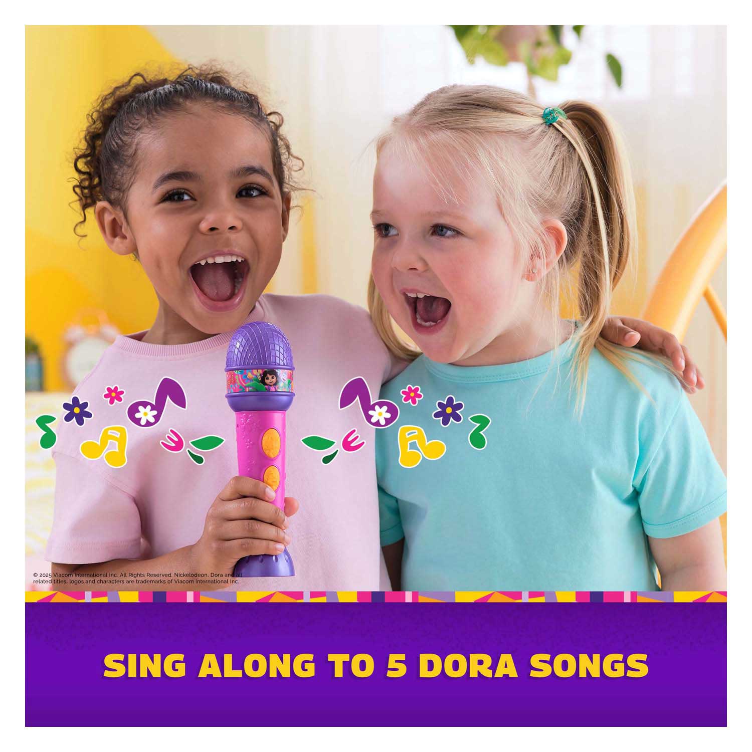 Microphone Dora avec musique et son