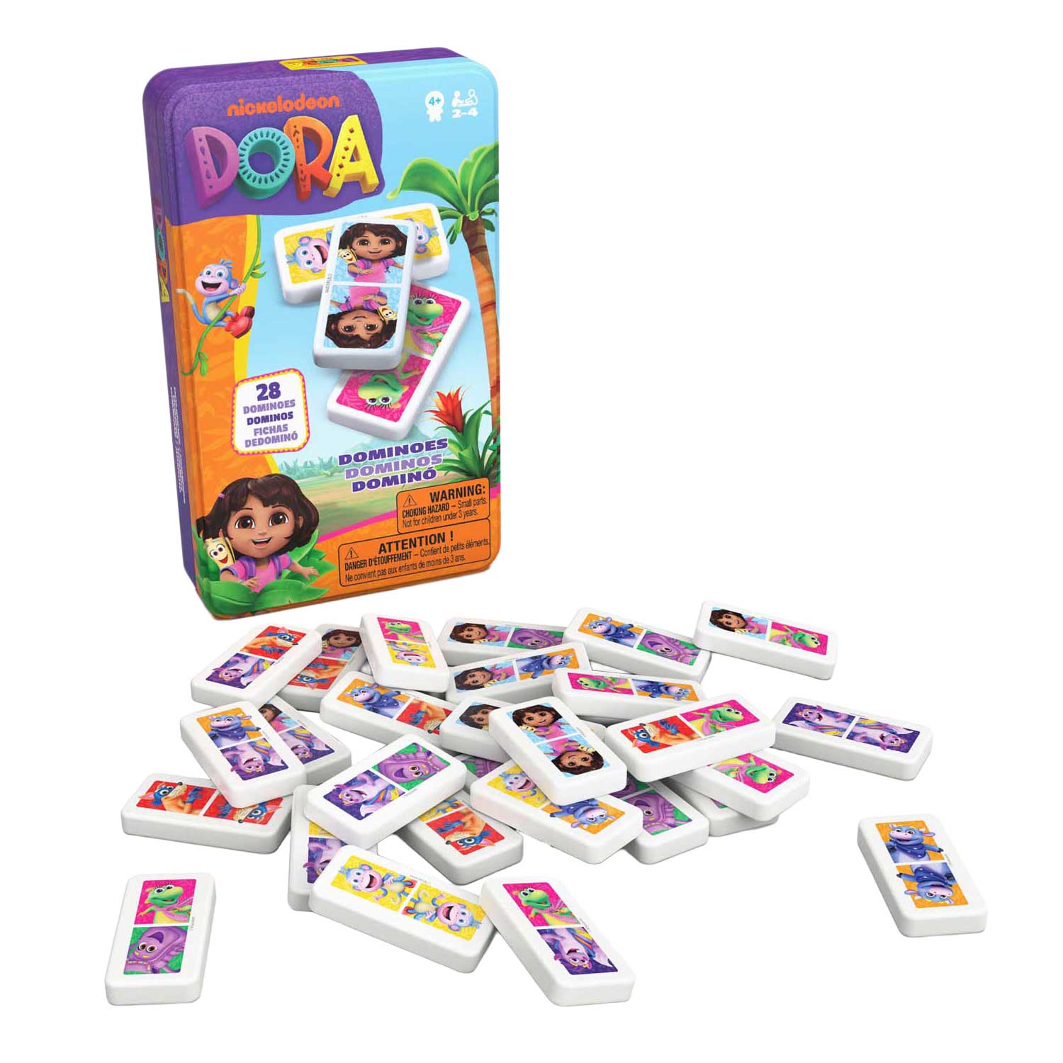 Dora Domino's in Blik