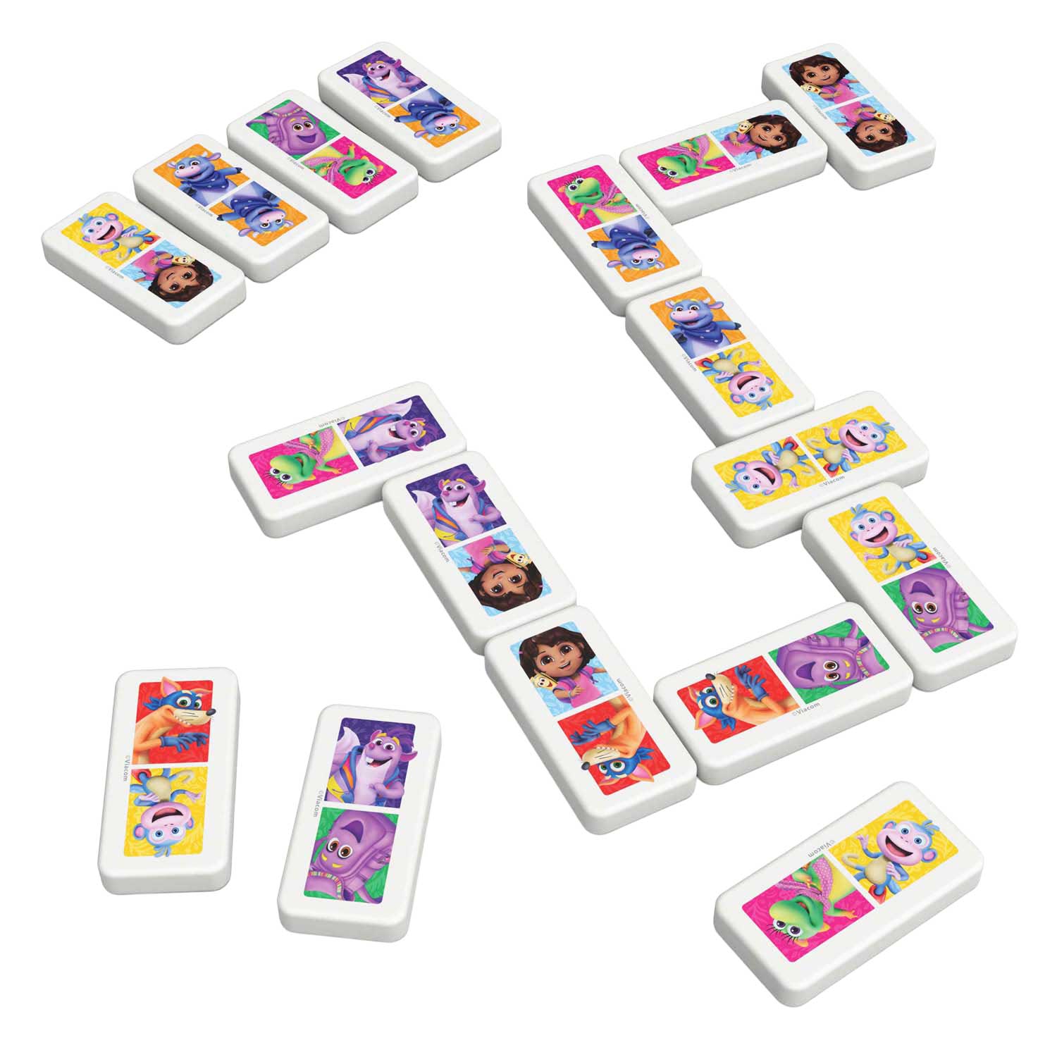 Dora Domino's in Blik