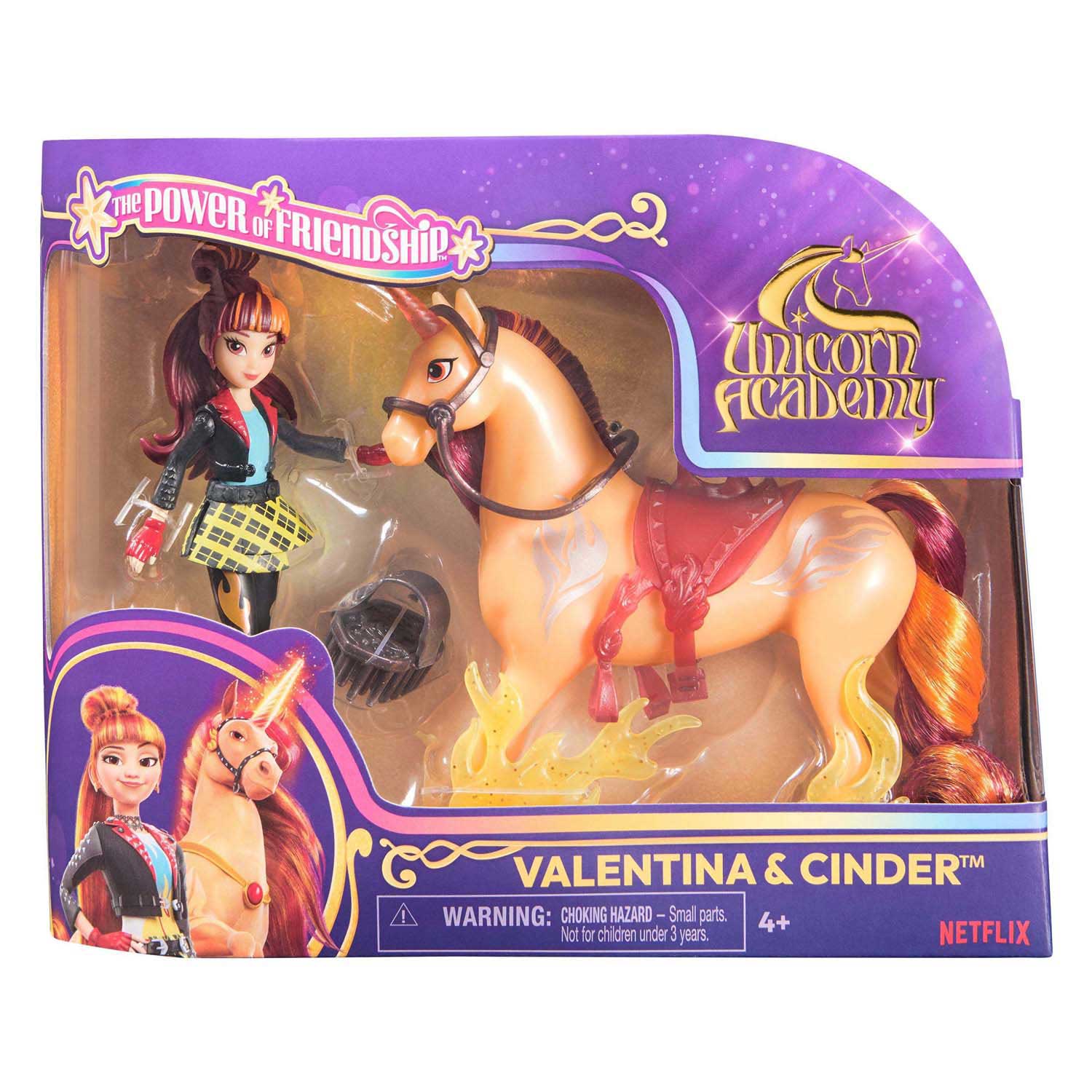 Unicorn Academy - Pop Valentina en Eenhoorn Cinder