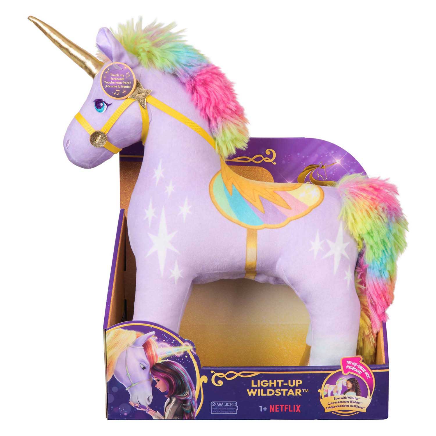 Peluche Unicorn Academy Licorne Wildstar - 38 cm