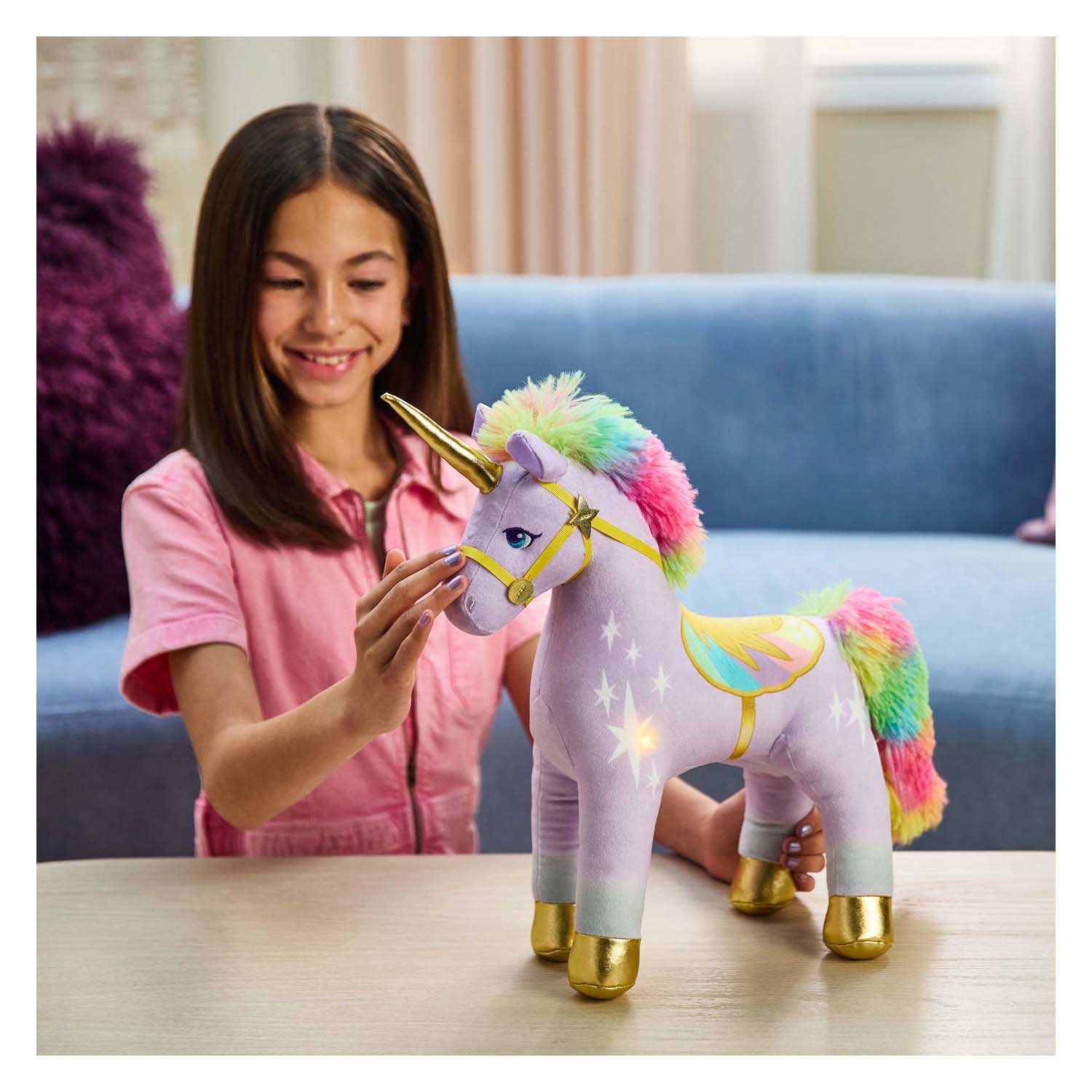 Peluche Unicorn Academy Licorne Wildstar - 38 cm