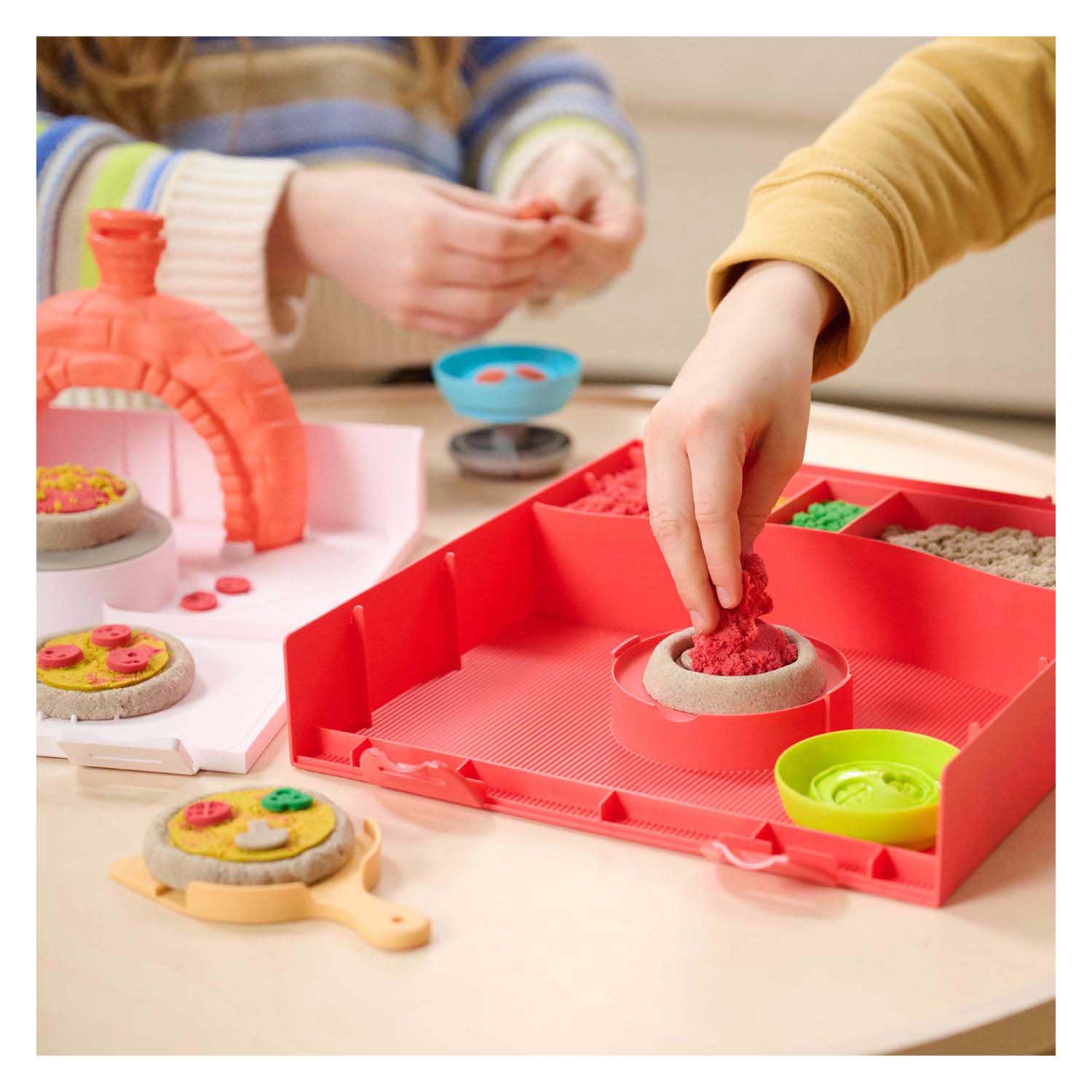 Kinetic Sand - Squish Pizza Set