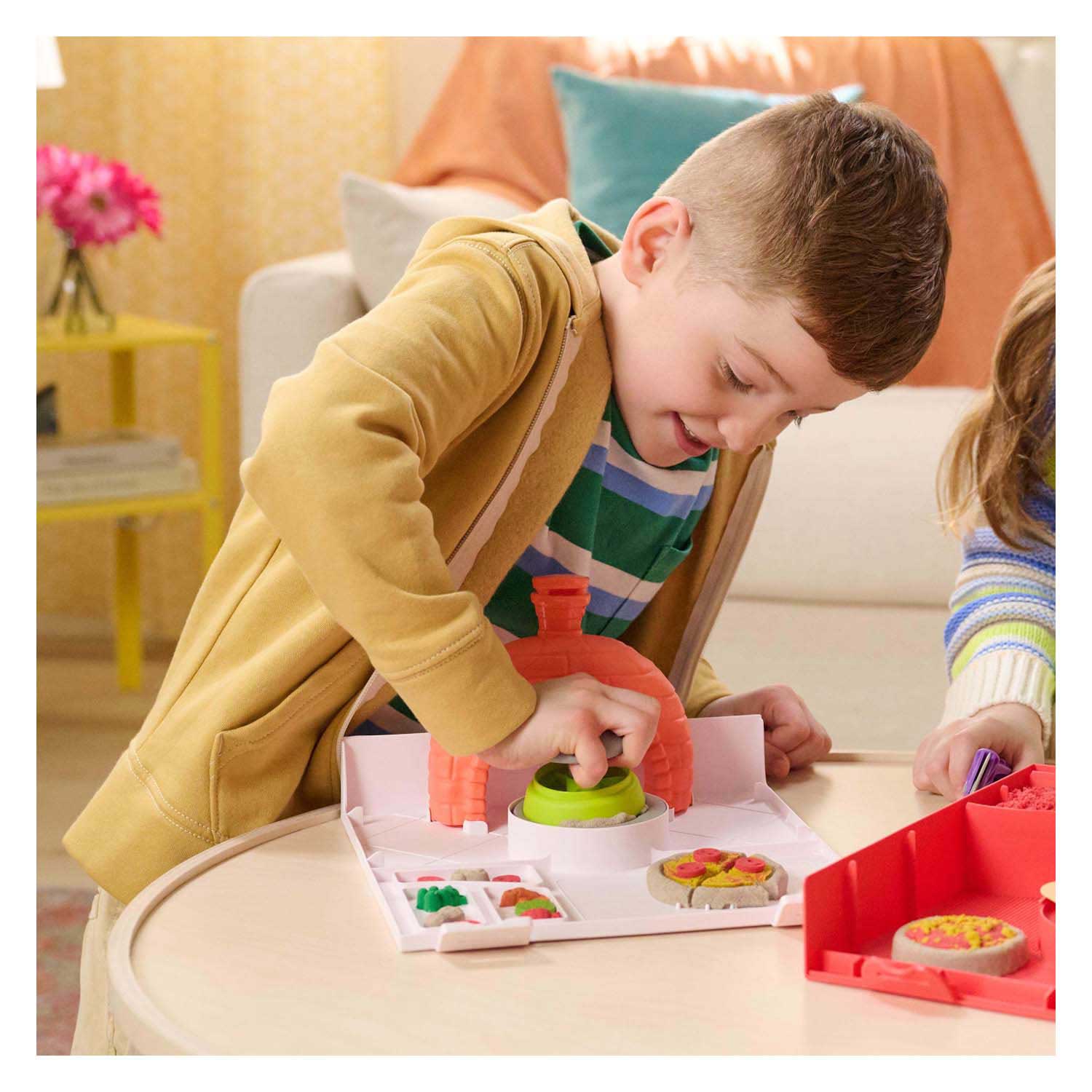 Kinetic Sand - Squish Pizza Set
