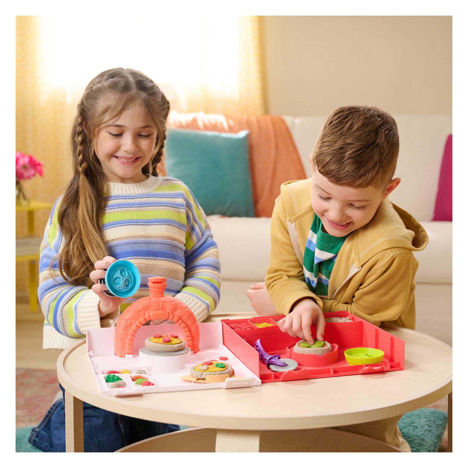 Kinetic Sand - Squish Pizza Set