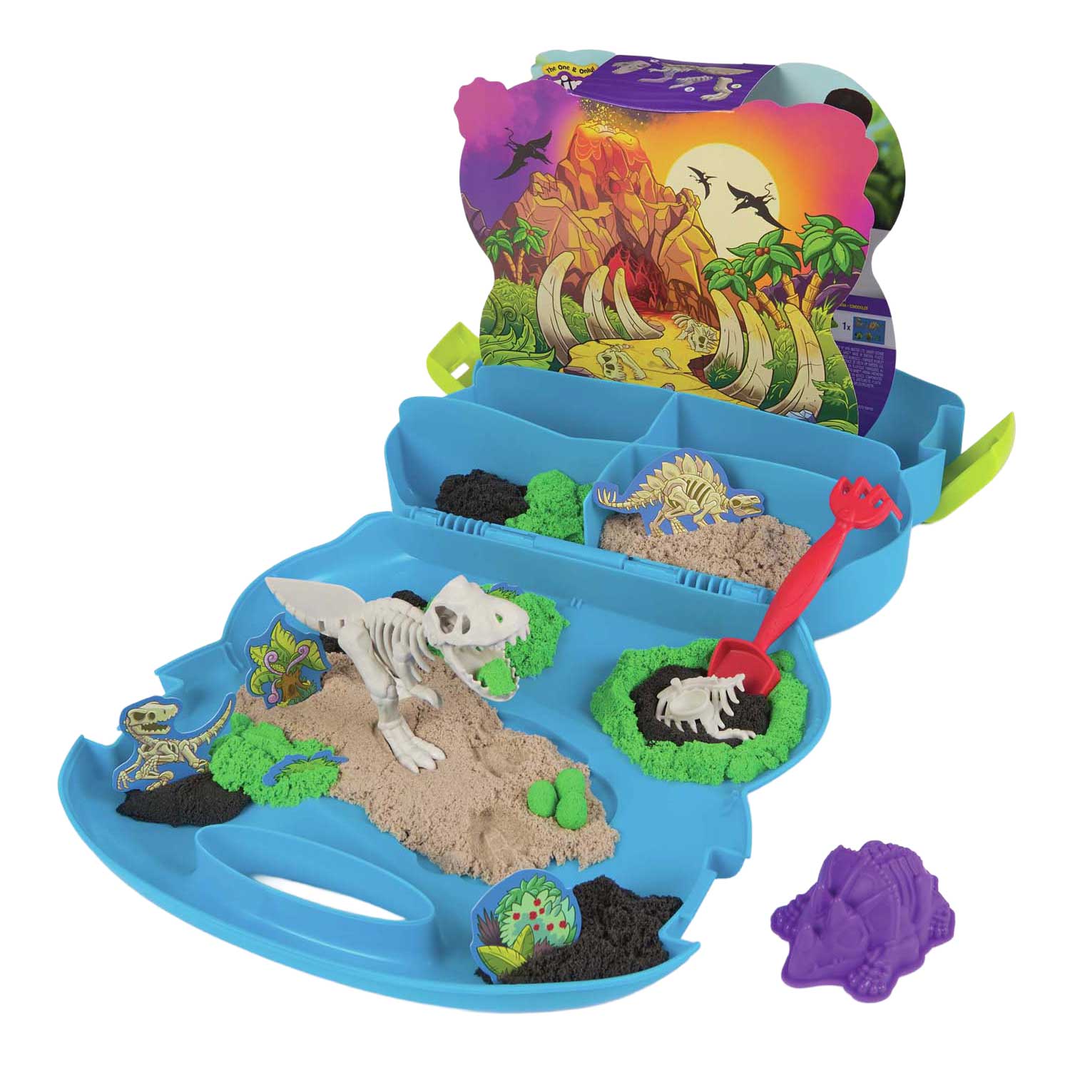 Kinetic Sand - T-Rex Dino Koffer