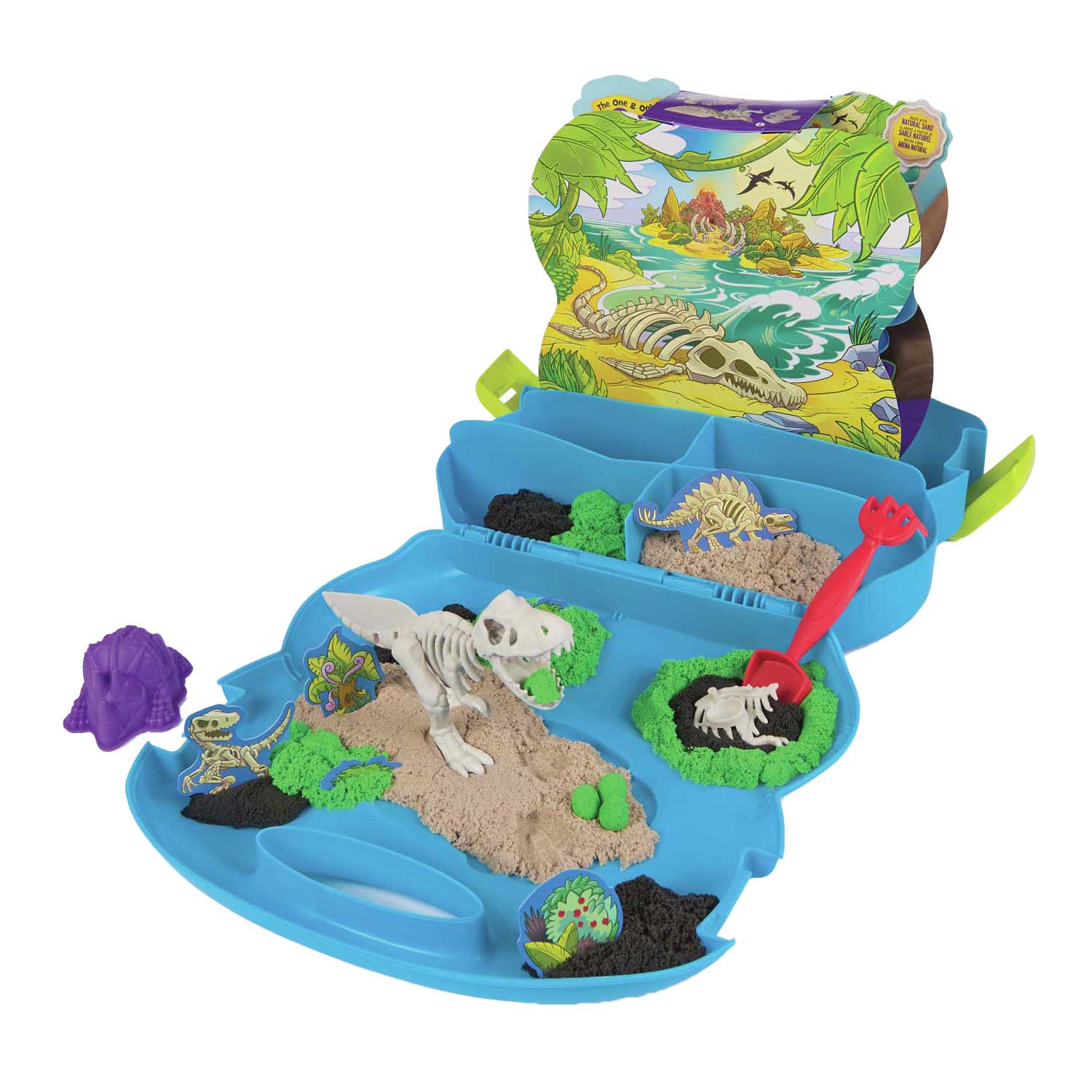 Kinetic Sand - T-Rex Dino Koffer