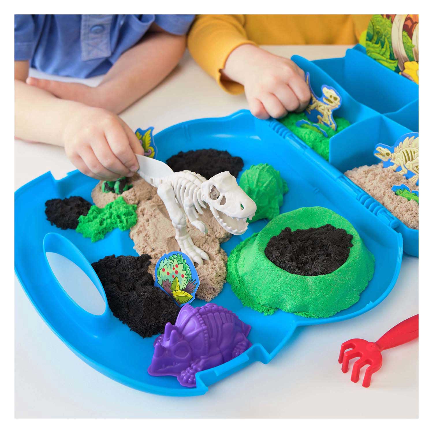 Kinetic Sand - T-Rex Dino Koffer