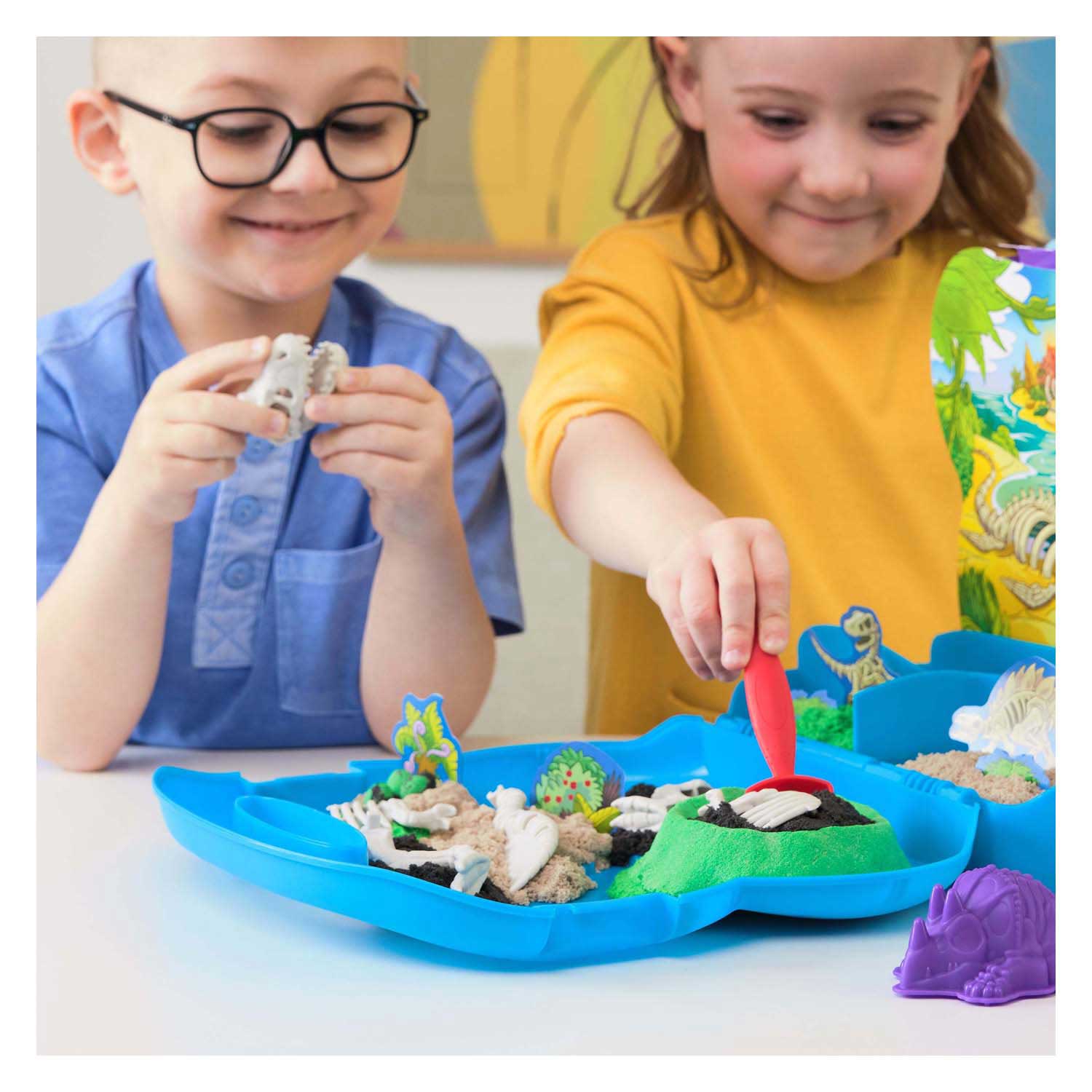 Kinetic Sand - T-Rex Dino Koffer
